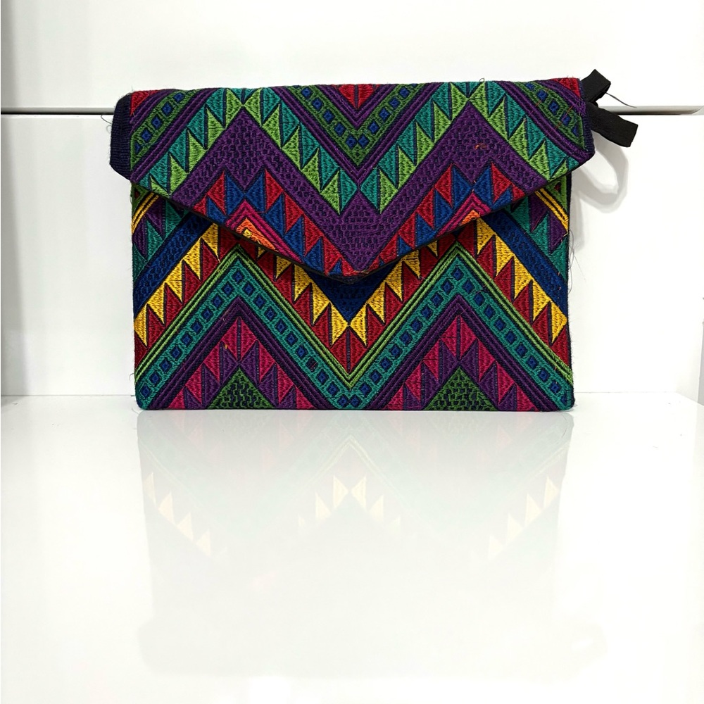 New Colorful Fabric Clutch/Crossbody